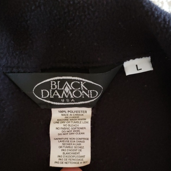 Vintage men's Black Diamond fleece pullover - Picture 3 of 3